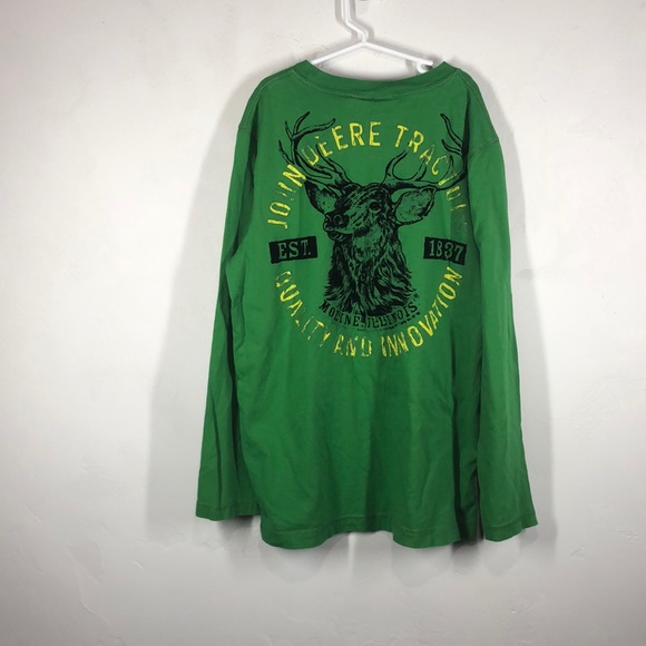 John Deere green long sleeve size large - Picture 5 of 9